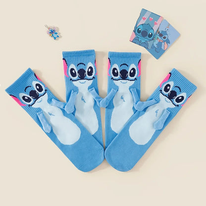 Calcetines de Stitch con brazos magnéticos